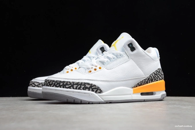 (W) ORANGE LASER RETRO JORDAN 3 CK9246-108 AIR 0718